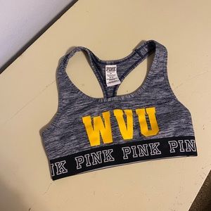 Victoria’s Secret Pink WVU sports bra